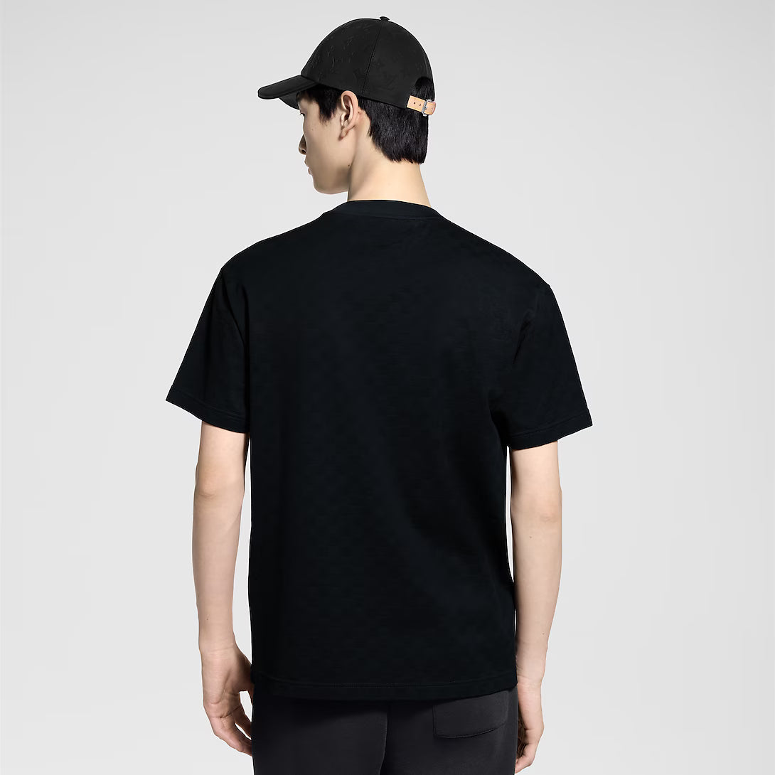 Damier Cotton Pique T-Shirt