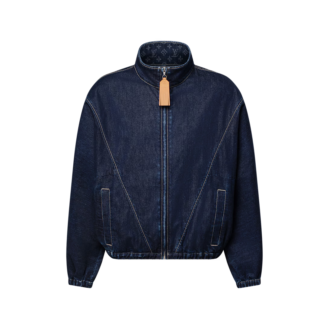 Denim Zip-Up Jacket