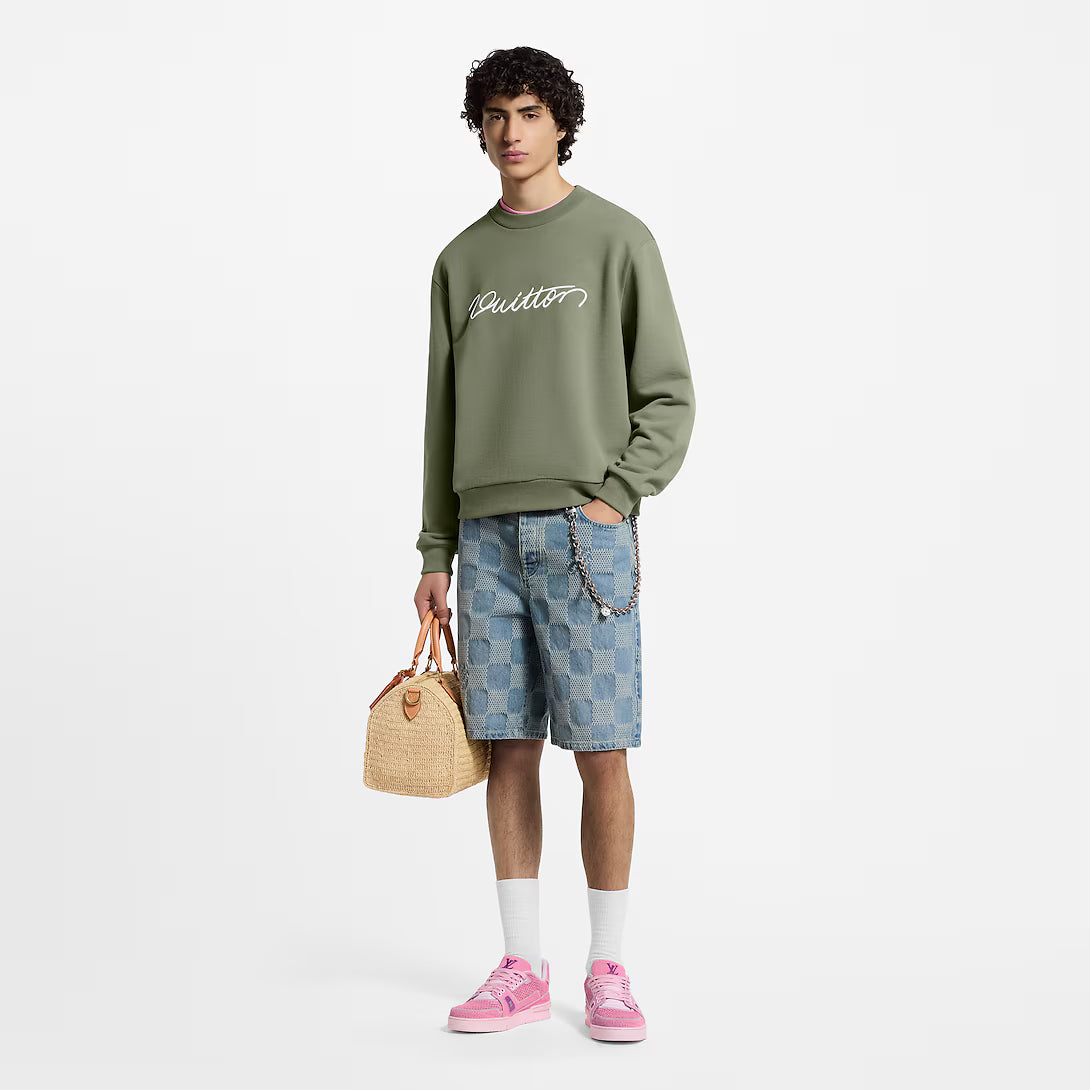 Embroidered Signature Crewneck
