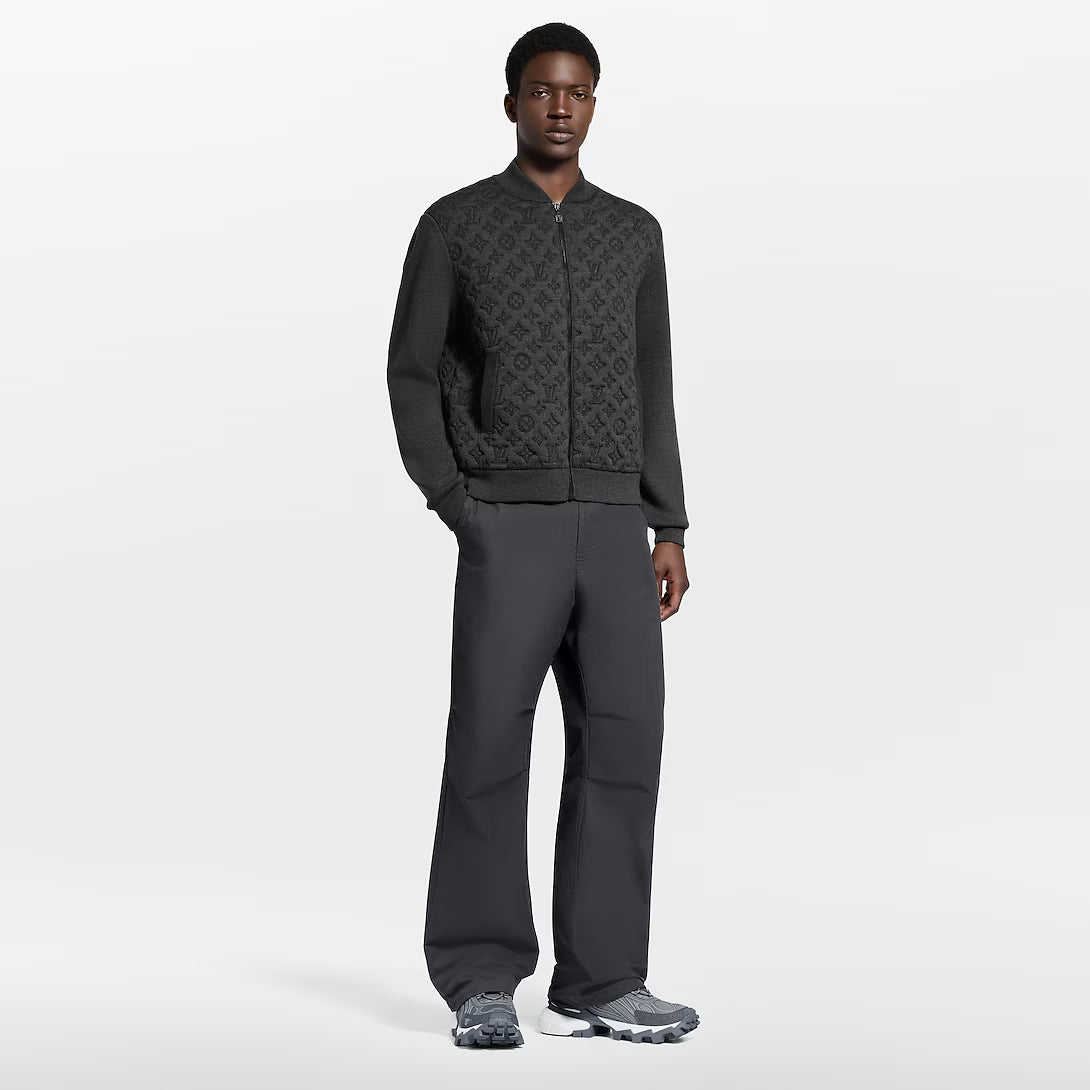 Monogram Padded Bomber