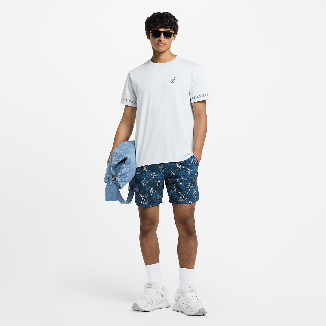 Printed Monogram Swim Shorts