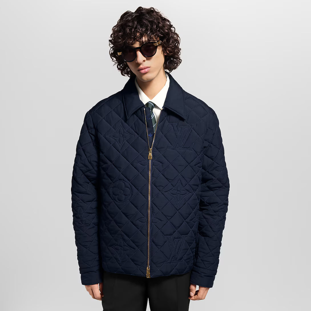 Quilted Monogram Overshirt