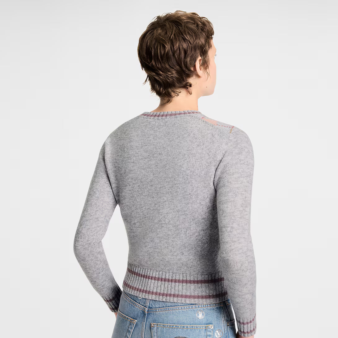 Graphic Signature Knit Pullover