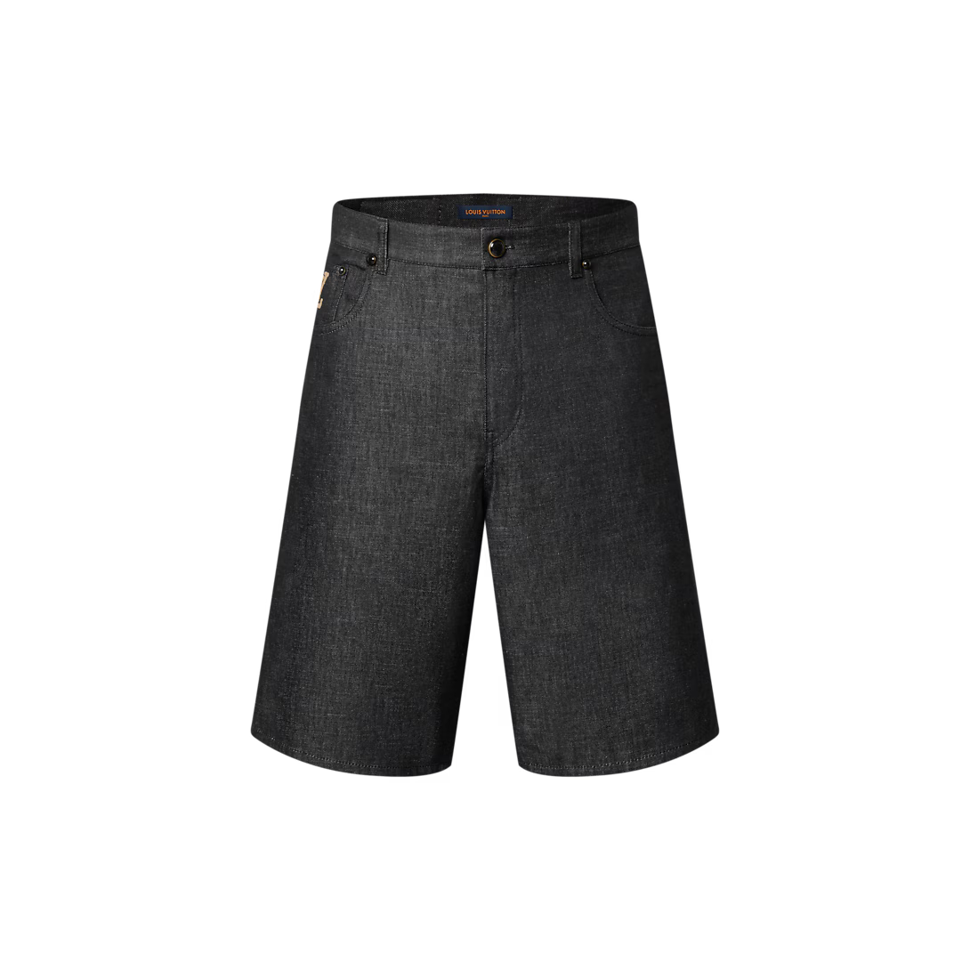 Chambray Shorts