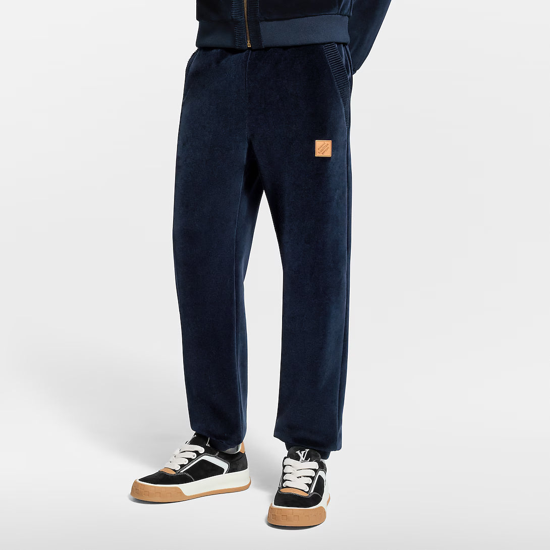 Chic Velvet Track Pants