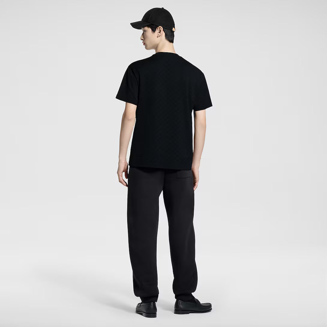 Damier Cotton Pique T-Shirt