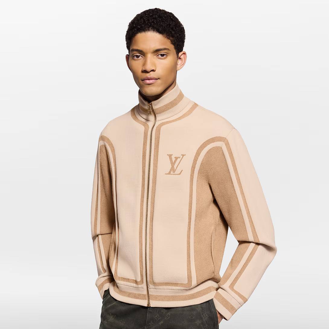 Knit Track Top