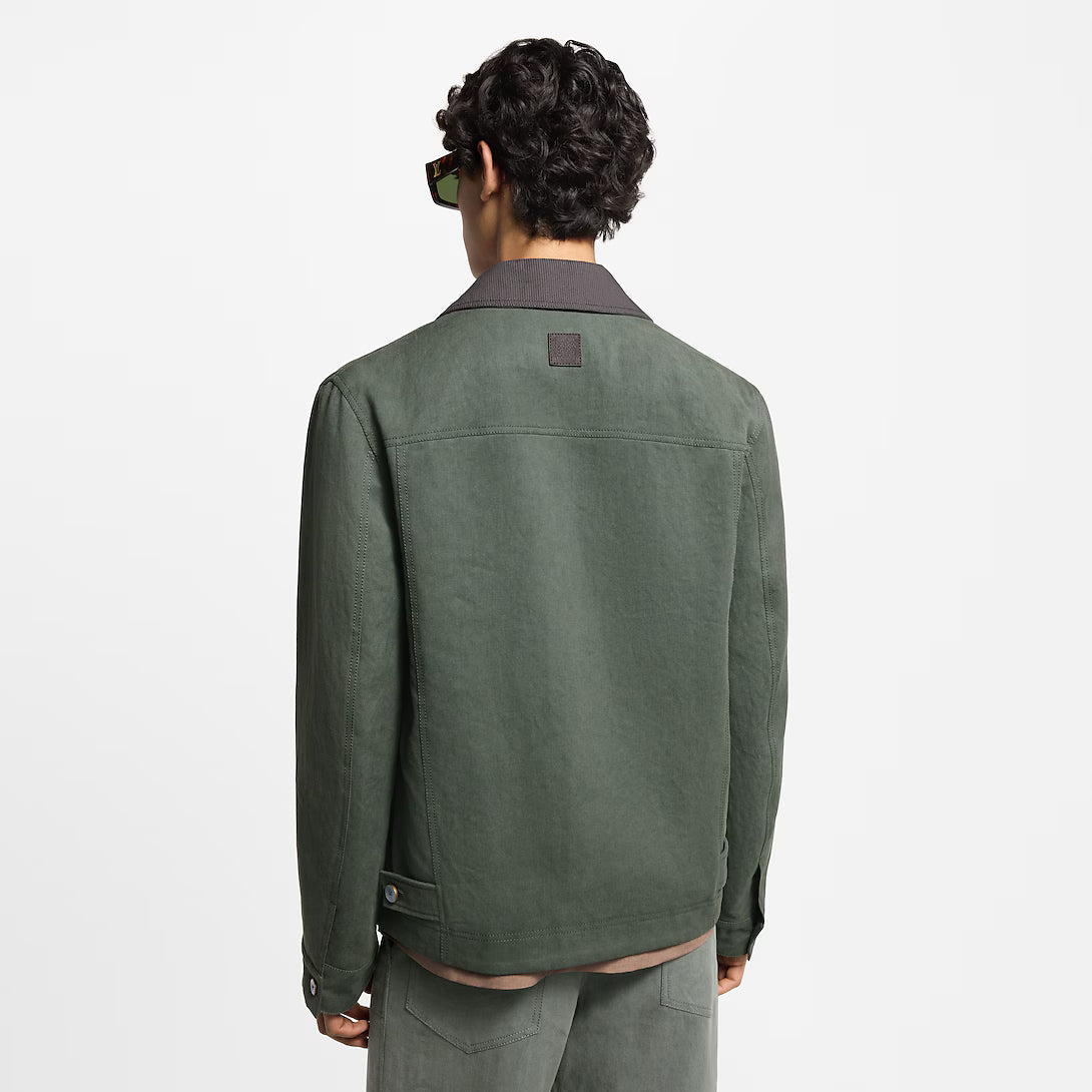 Light Linen Workwear Jacket
