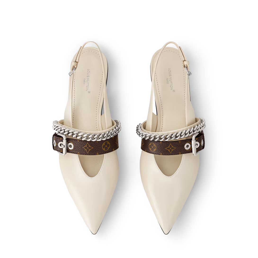 Vibe Slingback Flat Ballerina