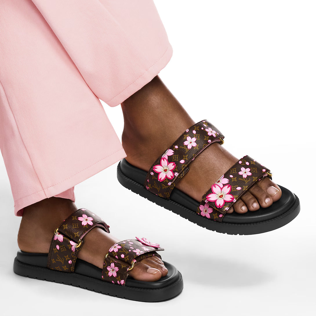 x TM  Sunset Flat Comfort Mule
