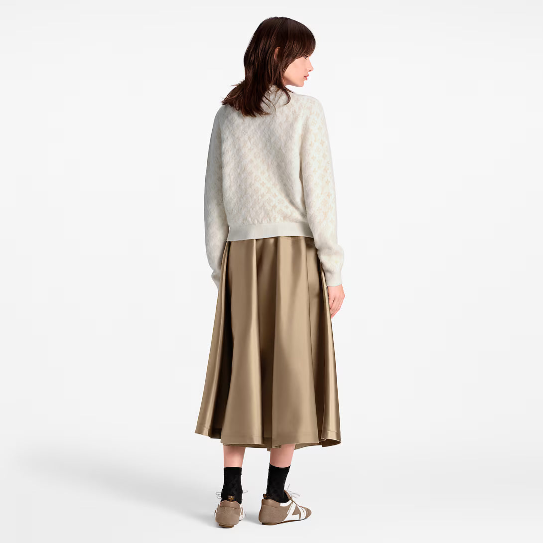 Monogram Brushed Knit Cardigan