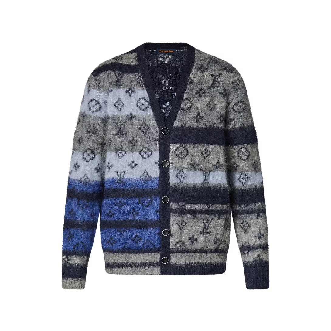 Monogram Mohair Cardigan