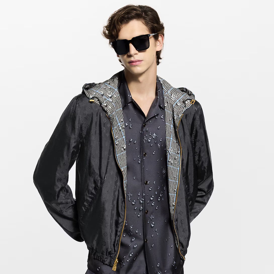 Monogram Reversible Windbreaker