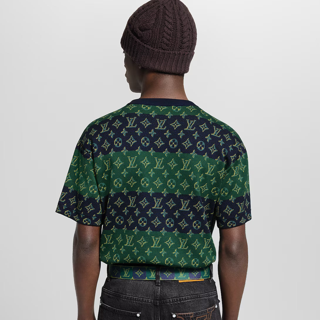 Monogram Short-Sleeved Crewneck