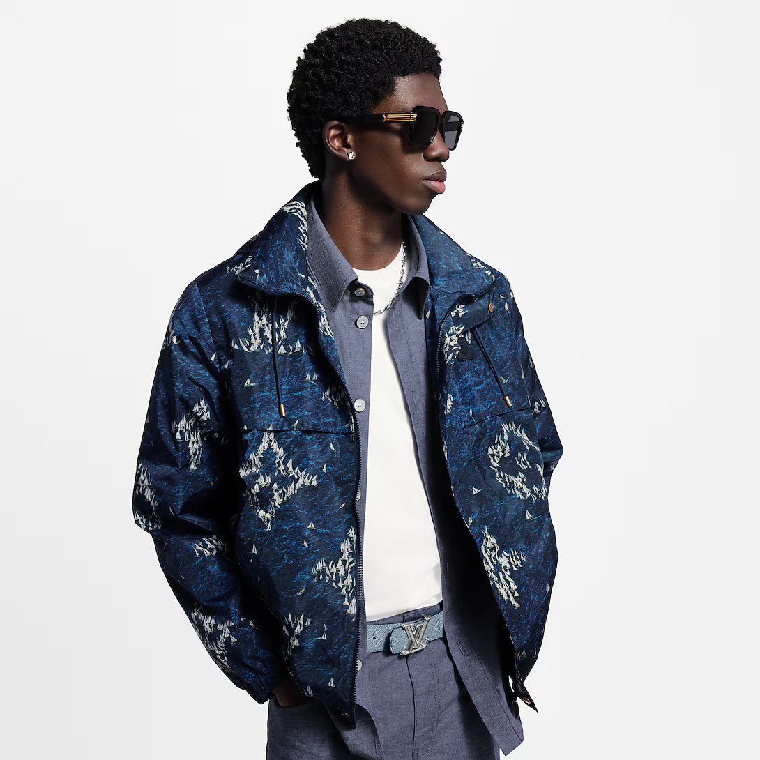 Printed Monogram Windbreaker