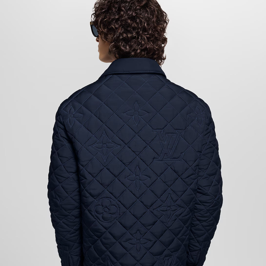 Quilted Monogram Overshirt