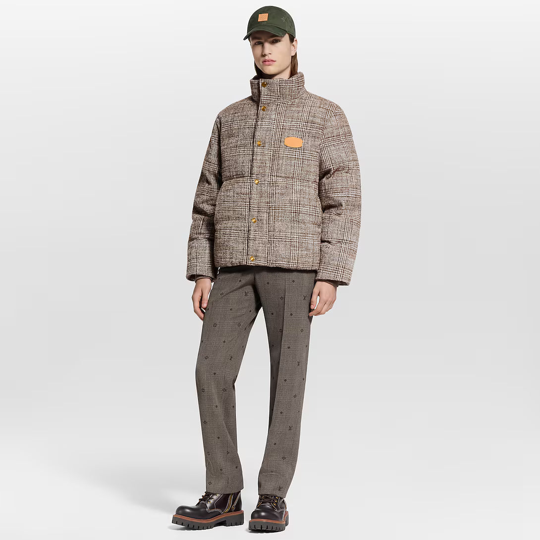 Tweed Down Blouson